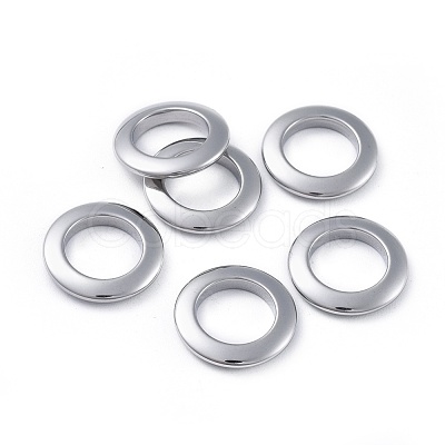 Non-Tarnish 304 Stainless Steel Linking Rings STAS-L218-13A-P-1