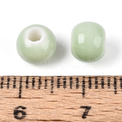 Bright Glazed Porcelain Beads PORC-D300-A34-1