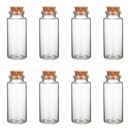 Glass Jar Glass Bottles Bead Containers AJEW-S074-02G-1