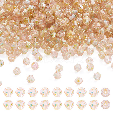 Picasso Baking Paint Glass Seed Beads SEED-TA0001-62A-1