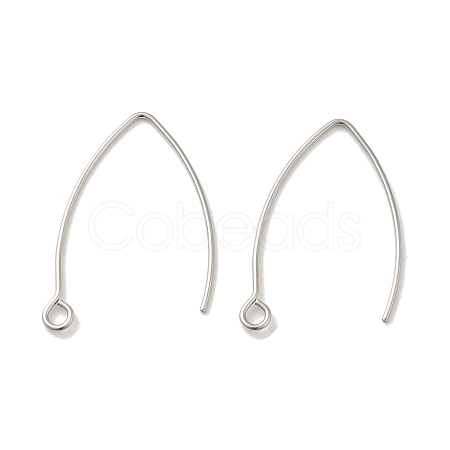 Non-Tarnish 316 Surgical Stainless Steel Earring Hooks STAS-P336-07B-P-1