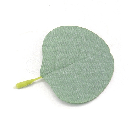 Silk Flower Plastic Artificial Leaf DIY-WH0246-68B-1