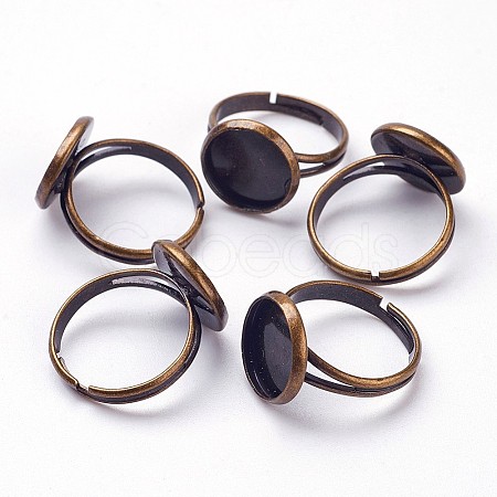 Adjustable Brass Ring Components X-J2673012-NR-1