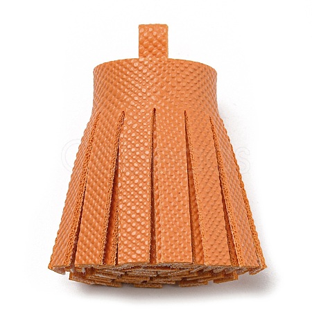 Imitation Leather Tassel Pendant Decorations FIND-L013-A05-1