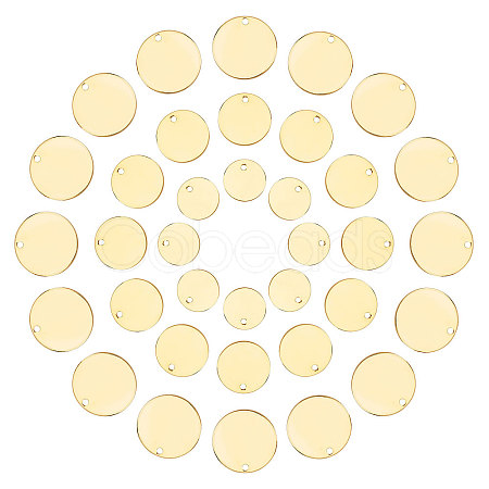 60Pcs 3 Style Brass Charms KK-CN0001-20-1