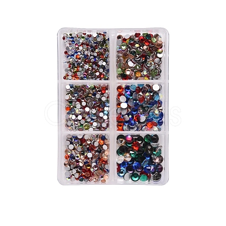 Glass Flat Back Rhinestone MRMJ-T063-332-1