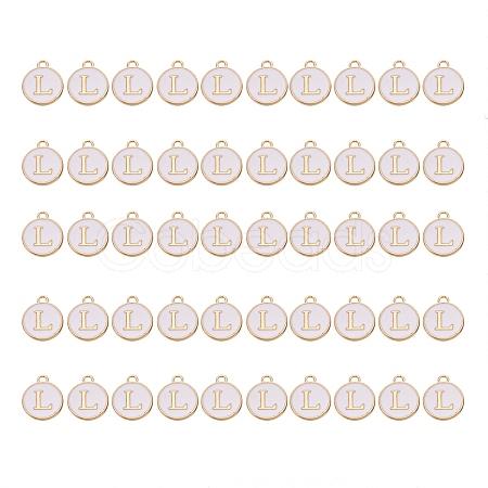 Golden Plated Alloy Charms ENAM-SZ0001-25A-L-1