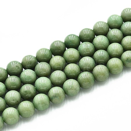 Natural Quartz Beads Strands G-N355-6mm-67-1
