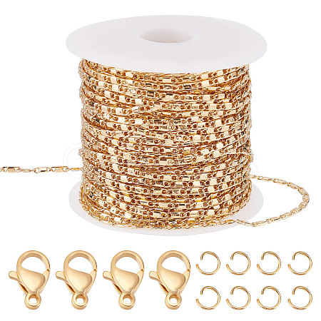 DIY Chain Bracelet Necklace Making Kit DIY-BBC0001-15-1
