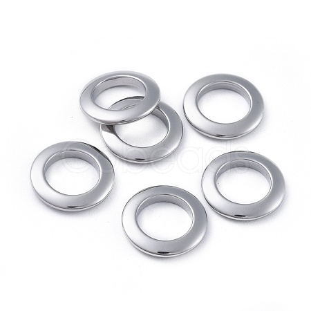Non-Tarnish 304 Stainless Steel Linking Rings STAS-L218-13A-P-1