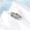 201 Stainless Steel Wide Band Finger Rings RJEW-K252-02A-P-3