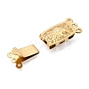 Ion Plating(IP) 304 Stainless Steel Box Clasp STAS-Q318-03G-2