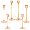 2 Sets Iron Candle Holders AJEW-GL0002-92-1