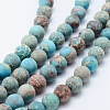 Natural Imperial Jasper Beads Strands G-K232-6mm-01D-1