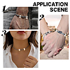 60Pcs 3 Colors Zinc Alloy Slide Charms FIND-DC0004-95-7