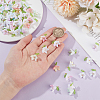 100Pcs Opaque Acrylic Pendants PALLOY-WR00010-3