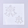 Christmas Theme Plastic Painting Stencils X-DIY-G027-A01-2