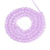 Imitation Jade Glass Beads Strands X-GLAA-T028-4mm-11D-2