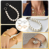 20Pcs 2 Colors Brass Locking Jump Rings KK-BBC0023-07C-5