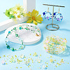 1Bag Mixed Styles Glass Beads GLAA-TADJ0001-10C-5