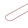 Ion Plating(IP) 304 Stainless Steel Serpentine Chain Necklace for Men Women NJEW-G076-01A-M-3