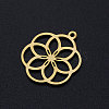 201 Stainless Steel Filigree Charms STAS-T049-T671-2-2