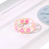 Transparent Resin Finger Rings WG0FCEE-17-1