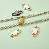 5 Colors Adjustable Alloy Chain Buckles PALLOY-TA0001-91-RS-34