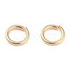 Rack Plating Brass Open Jump Rings X-KK-O139-18C-G-2