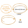 PVD Vacuum Plating 304 Stainless Steel Bangles Making MAK-OC0001-001-2