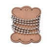 Tarnish Resistant 304 Stainless Steel Ball Chains CHS-E021-13C-P-3