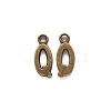 Tibetan Style Alloy Pendants X-TIBE-S108-108Q-AB-NR-2