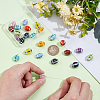 24Pcs 12 Colors Handmade Porcelain Beads Strands PORC-PH0001-42-3