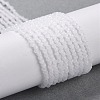 Glass Imitation Jade Beads Strands X-GLAA-H021-05-01-1