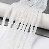Transparent Glass Beads Strands EGLA-A034-T4mm-MB19-3