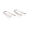 Tarnish Resistant 304 Stainless Steel Earring Hooks X-STAS-F227-23-P-1
