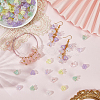 600Pcs 6 Colors Acrylic Bead Caps OACR-SP0001-59-3