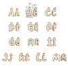 Golden Plated Alloy Enamel Charms ENAM-CJ0001-18A-2