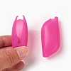 Silicone Portable Toothbrush Case X-SIL-WH0001-04-2