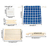 2 Sets 2 Styles Wooden Knitting Tools Set TOOL-GA0001-35-2