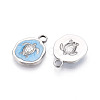 304 Stainless Steel Pendants STAS-N108-08B-P-2