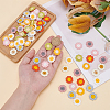 80Pcs 8 Colors Polyester Ornament Accessories DIY-FG0005-47-3
