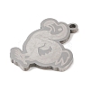 Non-Tarnish 201 Stainless Steel Pendants STAS-C095-27P-2