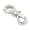 Non-Tarnish 304 Stainless Steel Bowknot Links Connector Charms STAS-A099-10P-2