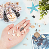 6 Styles Natural Shell Beads Display Ornaments SHEL-PH0001-46-3