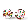 Handmade Lampwork Bumpy Beads LAMP-T022-05G-3