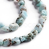 Natural Larimar Beads Strands X-G-D0002-B38-3