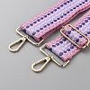 Polyester Adjustable Bohemian Style Bag Handles PURS-WH0005-71LG-02-2
