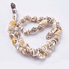 Natural Sea Shell Beads Strands X-BSHE-K012-07-2
