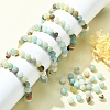 Natural Flower Amazonite Beads Strands LS-Z26N5017-6
